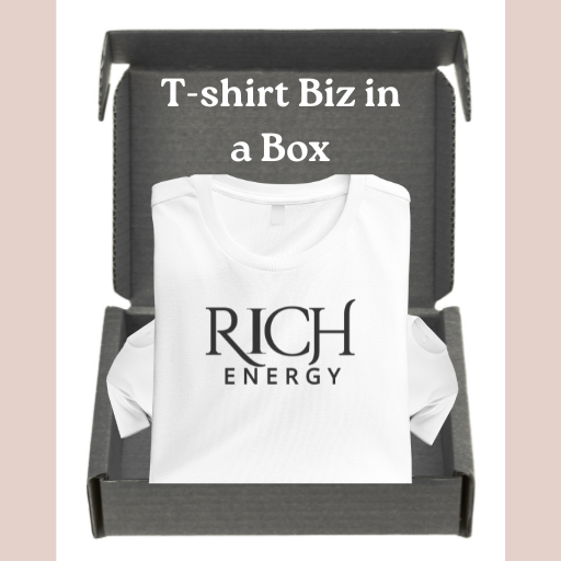 T-SHIRT BUSINESS IN A BOX