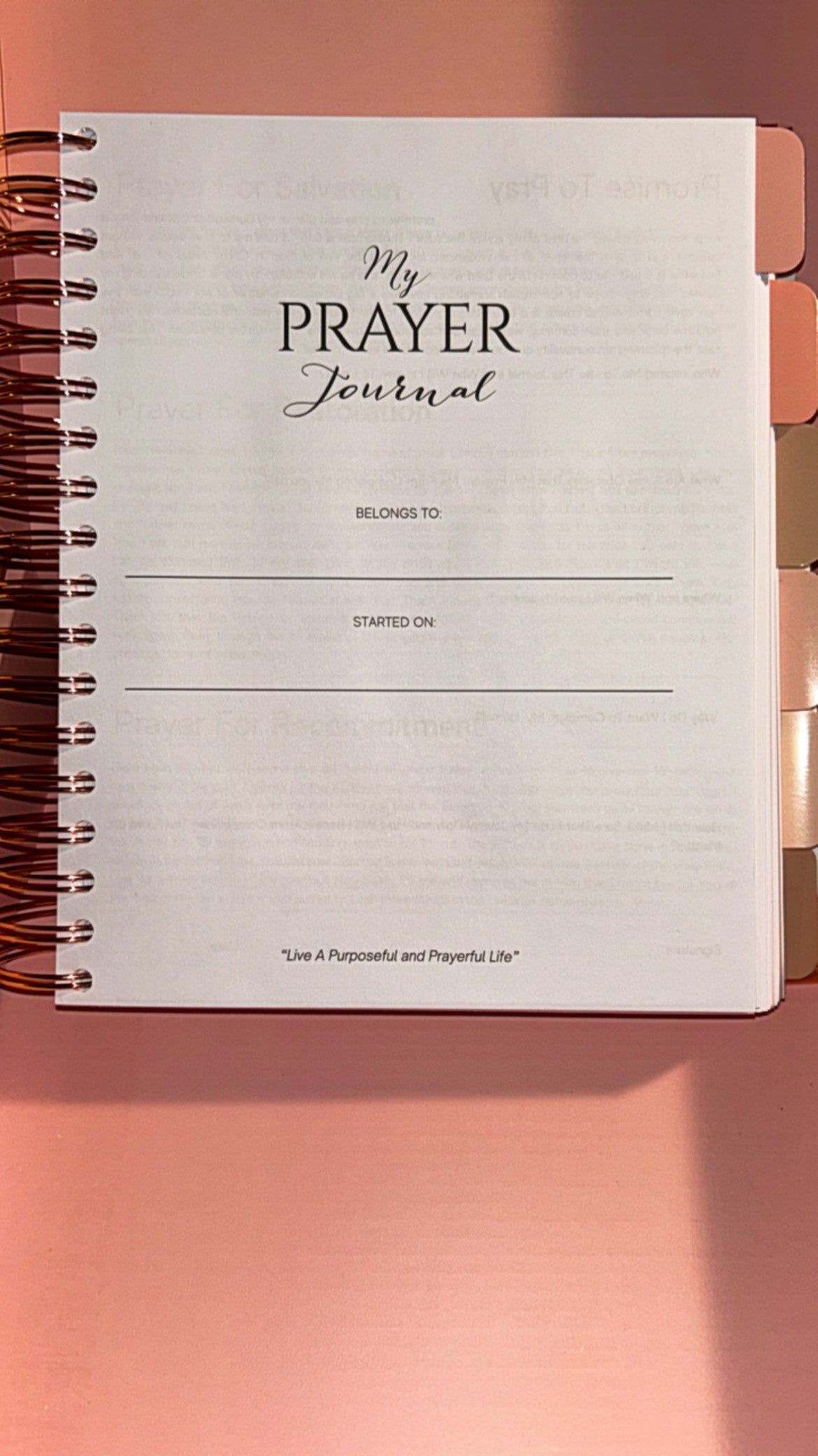 DEAL - 2 FOR $35 PRAYER JOURNAL